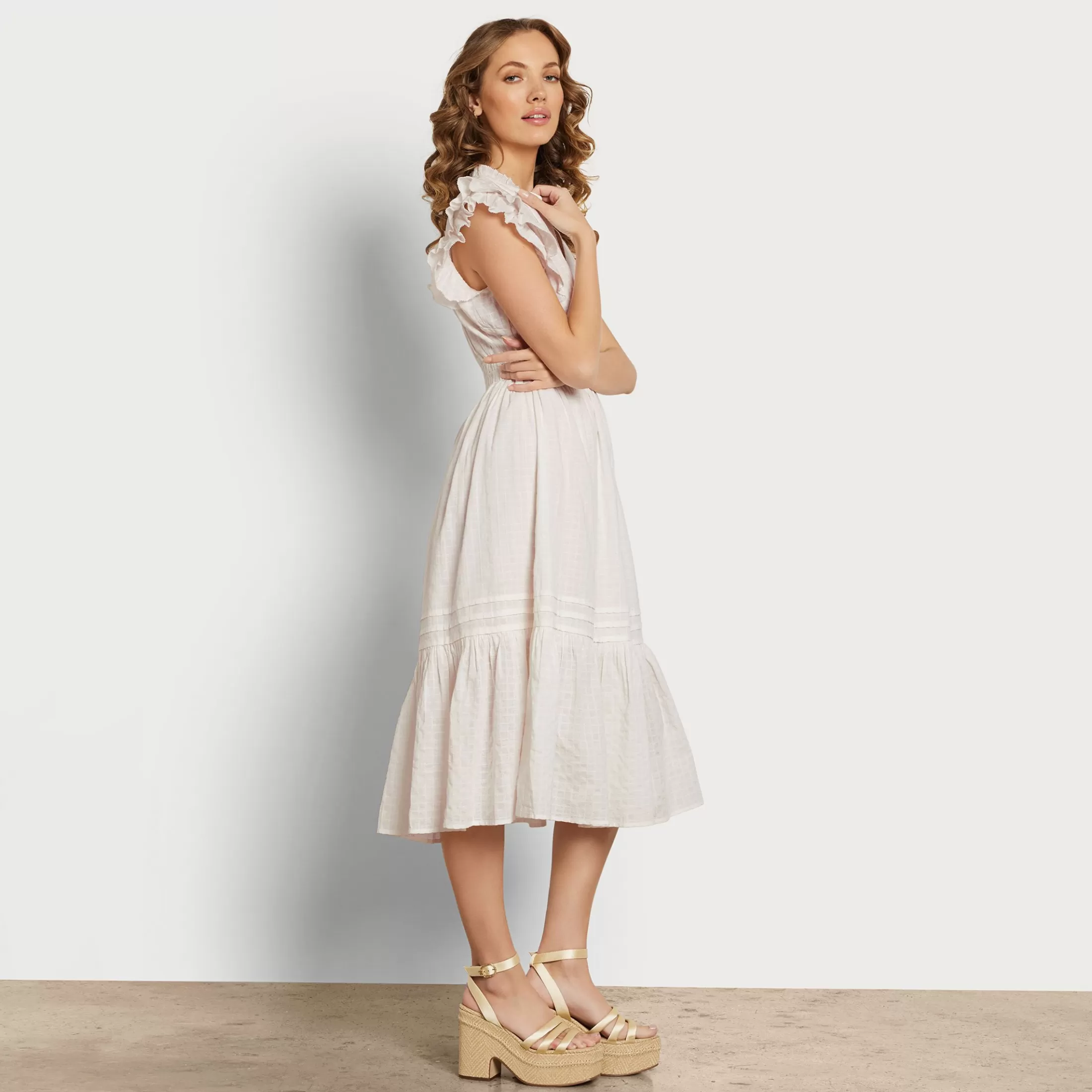 Womens Sam Edelman Kenna Midi Dress